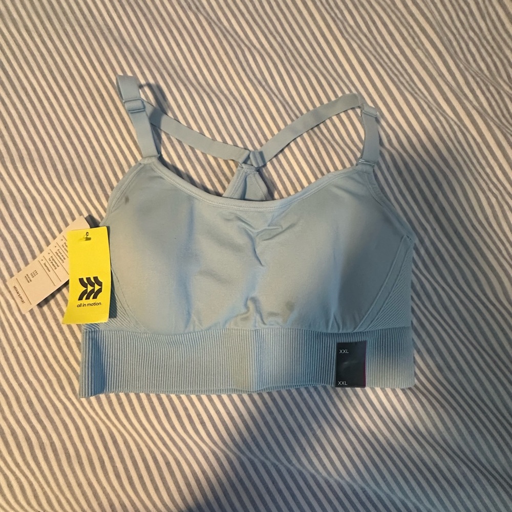 Target All in Motion Light Blue Sports Bra